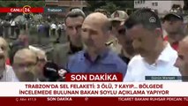 Trabzon'da sel felaketi