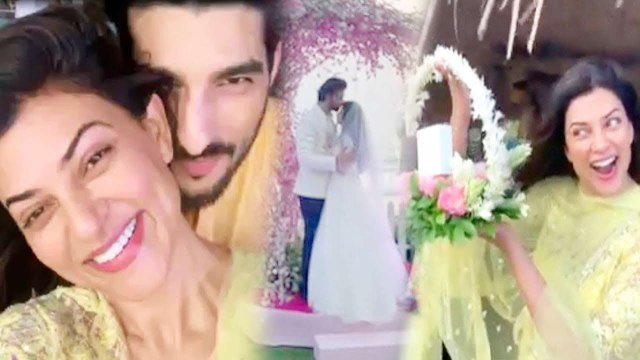 Sushmita Sen Enjoyed Wedding Preparations & Rehearsal With Boyfriend Rohman Shawl At His Brother Wed