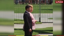 Angela Merkel prise de tremblements durant une cérémonie officielle