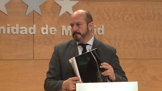 Pedro Rollán, vicepresidente de la Comunidad de Madrid