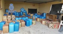 Policía interviene casi 4 toneladas de hachís ocultas en una vivienda en Estepona