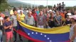 Los camiones con la ayuda humanitaria ya están en la frontera de Venezuela