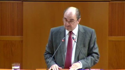 Lambán: "Los independentistas son congenitamente desleales y congenitamente mentirosos"