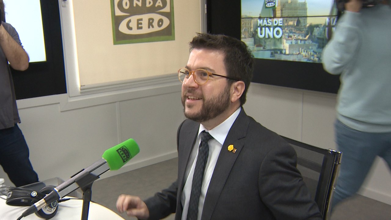 Pere Aragonès en Onda Cero