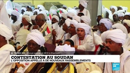 Au Soudan, l'opposition appelle à de nouveaux rassemblements nocturnes