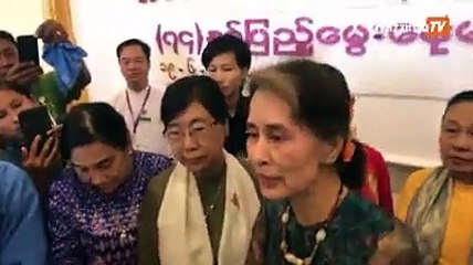 ေမြးေန႔ရွင္ ေဒၚေအာင္ဆန္းစုၾကည္ရဲ့ စကားလက္ေဆာင္