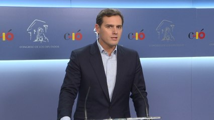Ciudadanos convoca a españoles a manifestarse contra Sánchez