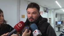 Rufián considera que 