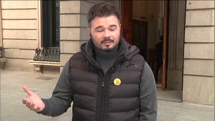 Download Video: Rufián aboga por una mesa de diálogo con todos los partidos