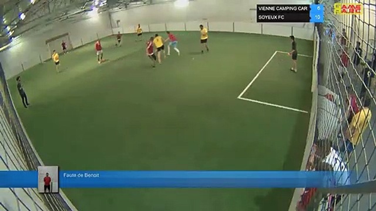 Faute de Benoit - VIENNE CAMPING CAR Vs SOYEUX FC  - 18/06/19 20:00 - LIGUE 4  - Poitiers Game Parc