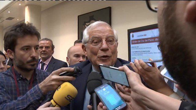 Borrell evita valorar que haya un coordinador con Cataluña