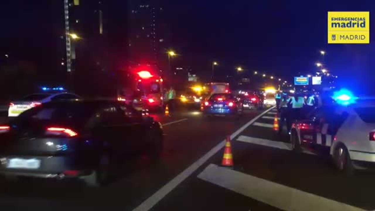Fallece un motorista de 64 años en Madrid