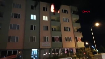 BALIKESİR ALEVLER CEP TELEFONU İLE GÖRÜNTÜLENDİ