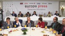Dolores Delgado en Desayuno Informativo de Europa Press