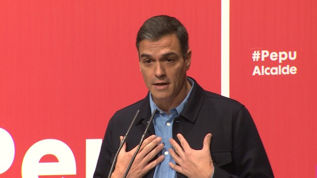 Sánchez: Pepu puede y va a ganar las elecciones a la Alcaldía de Madrid