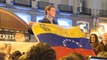 Manifestación en Sol para respaldar a Juan Guaidó como presidente interino de Venezuela