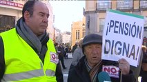 Los taxistas de Madrid se suman a la protesta de los pensionistas