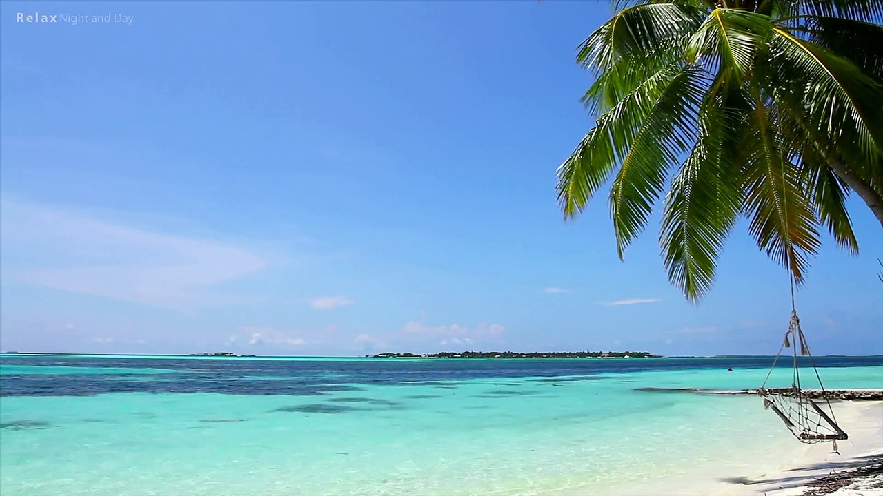 Beautiful Maldives & Relaxing Sleep Music | 3 HOURS - 4K, Deep Sleeping Music, Relaxing Music, Stress Relief, Meditation Music with Nature