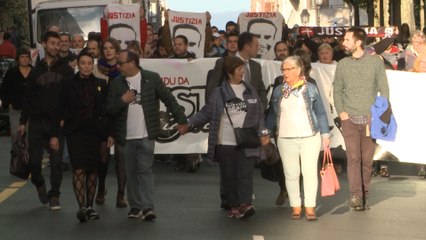 Concentración por el juicio del 'caso Cabacas'