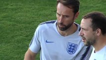 La selección de Inglaterra se prepara para el choque con España