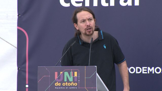 Iglesias dice que no van a negociar ninguna investidura con Susana Díaz
