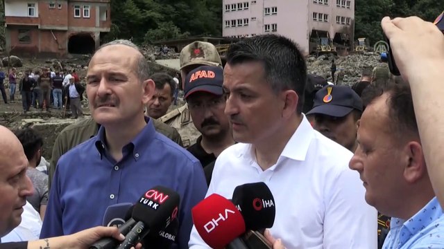 Pakdemirli: 'HES'le alakalı hiçbir durum yok. Tamamen doğal bir afet' - TRABZON