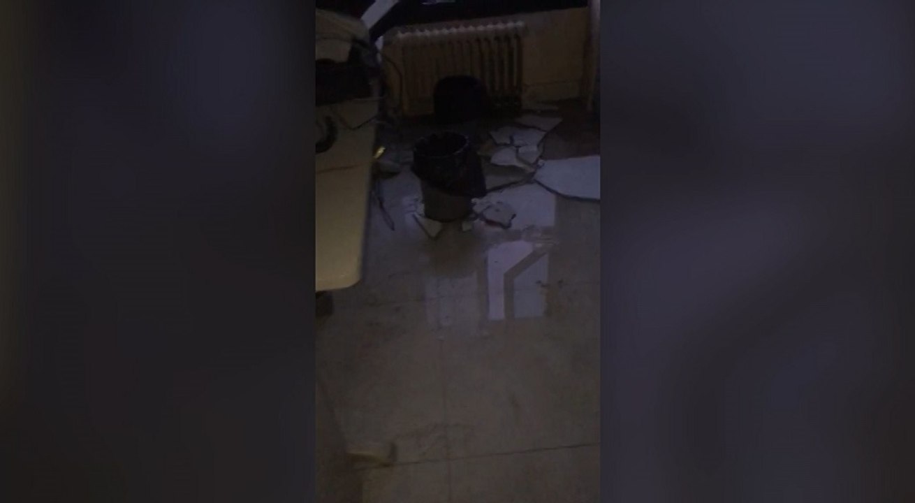 Inundación de la cuarta planta de la Consejería de Educación y Cultura en Asturias