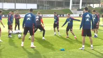 La selección afina la maquinaria para verse las caras con Inglaterra