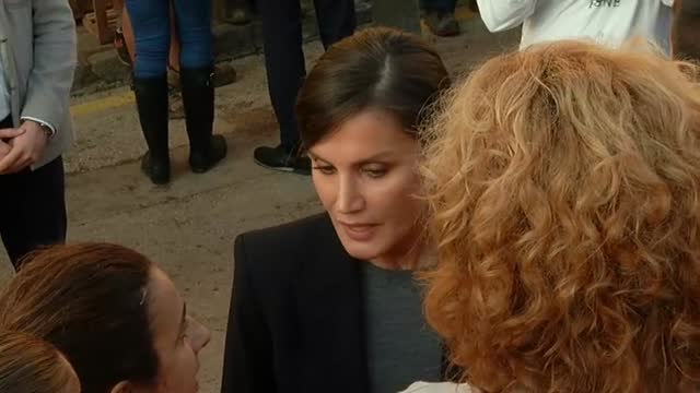 Los Reyes se solidarizan con las víctimas de la riada en Mallorca