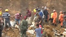 Corrimiento de tierras mortal en Colombia
