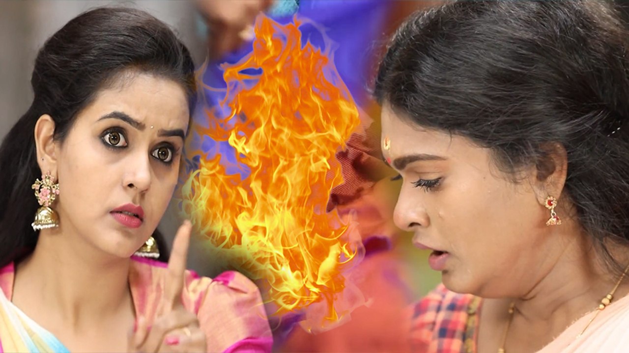 யாரடி நீ மோஹினி சீரியல்: மாமா வாங்கி கொடுத்த சேலையை எரித்த முத்தரசு- வீடியோ