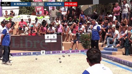 Mondial à pétanque Montpellier 3M Midi Libre 2019 : Demi-finale ANDRIANTSEHENO vs COLOMINA