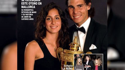 Rafa Nadal se casa con su novia de toda la vida