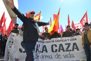 Intervención policial entre manifestaciones de UGT y procaza