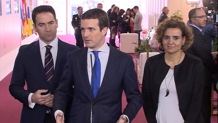Casado dice que la Constitución es "la mejor vacuna"