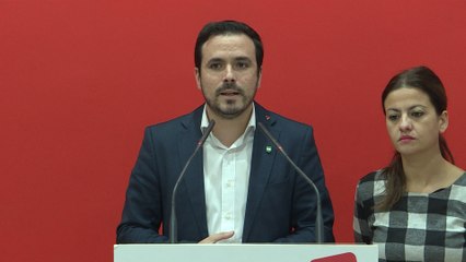 Garzón llama a combatir la "ola reaccionaria" de Vox