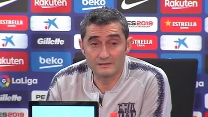 Valverde decidirá si juega Messi en función del entrenamiento