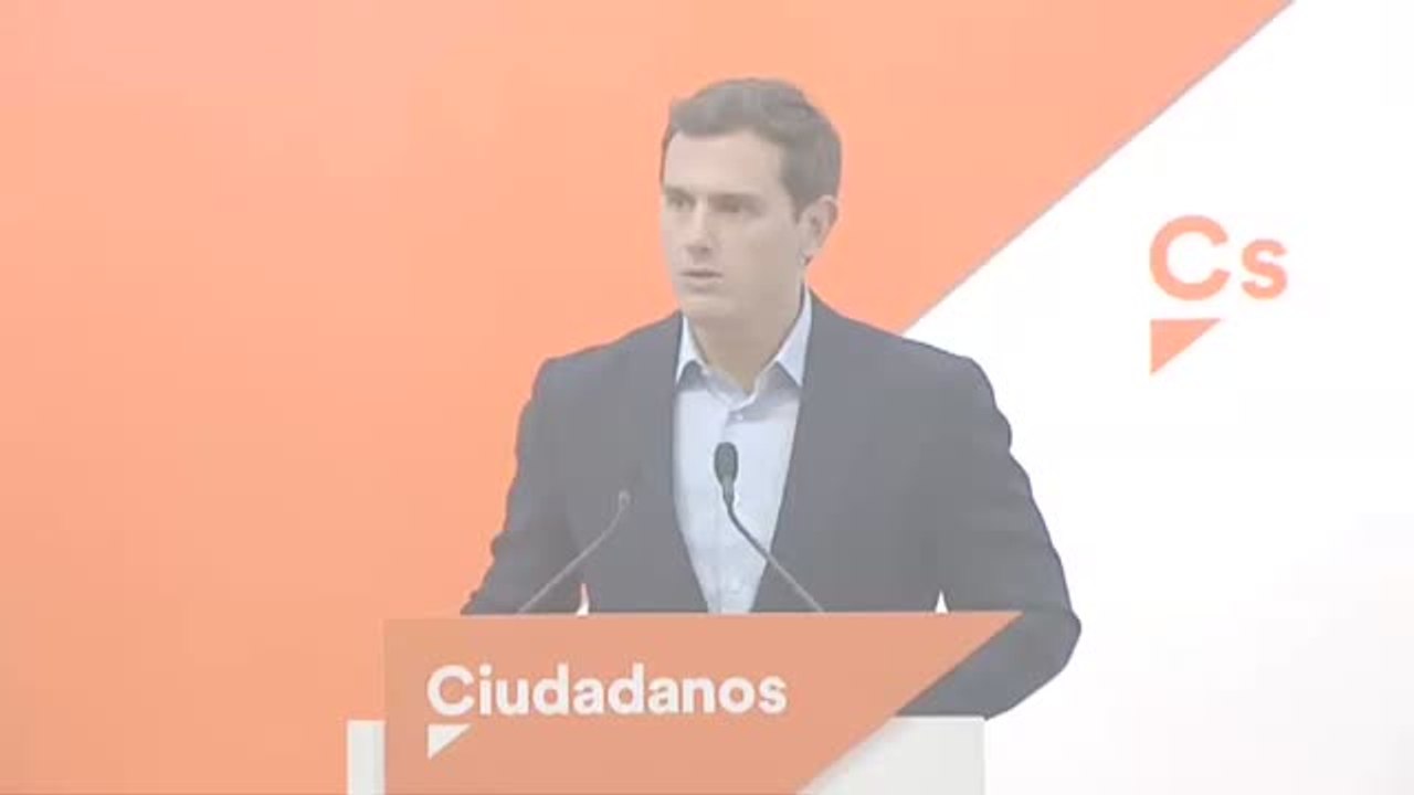 Rivera aplaude la "rectificación" de Pedro Sánchez sobre Guaidó