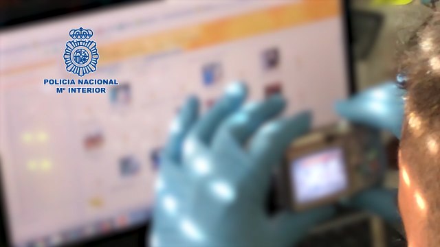 Policía detiene a un hombre con más de 40.600 archivos de pedofilia
