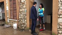Sánchez visita la zona afectada por las inundaciones de Mallorca