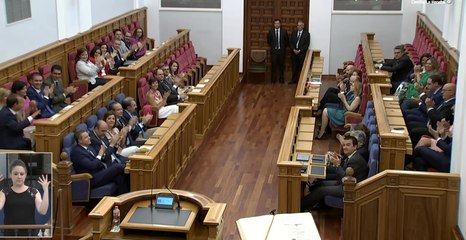 Pablo Bellido, elegido presidente de las Cortes de CLM