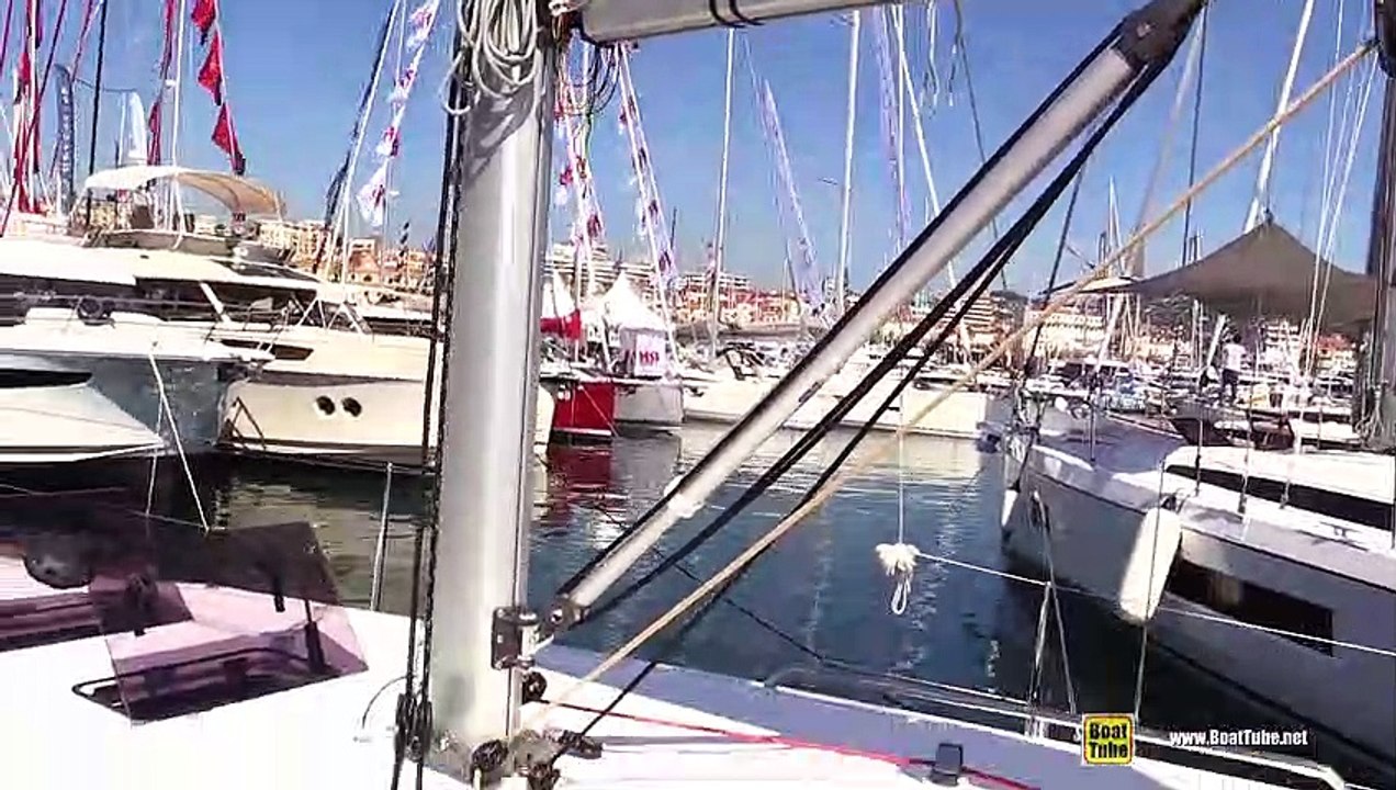 2019 Beneteau Oceanis 35.1 - Deck and Interior Walkaround - 2018 Cannes Yachting Festival