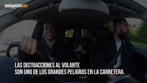 ¿Cuántos metros recorres mientras hacemos estas cosas al volante