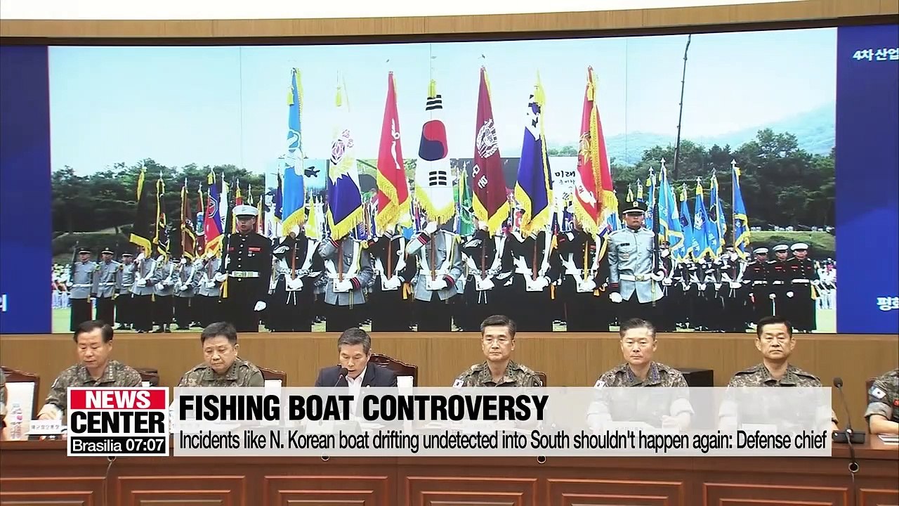 Seoul's defense chief calls for proactive measures concerning N. Korean fishing boat incident