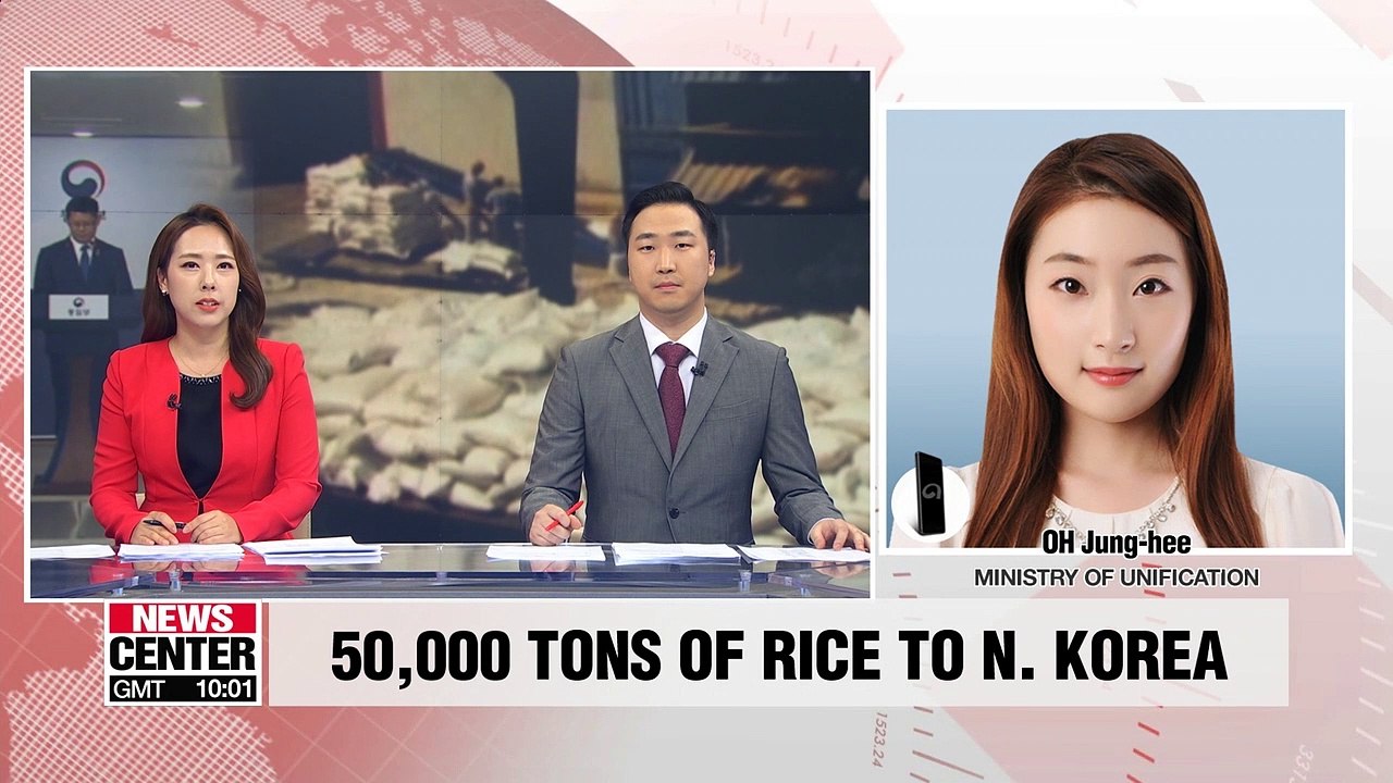 S. Korea to provide 50,000 tons of rice as food aid to N. Korea via WFP