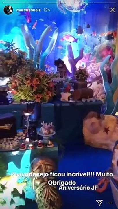 Cenas do aniversário de 5 anos de João Francisco, filho de Wanessa Camargo e Marcus Buaiz