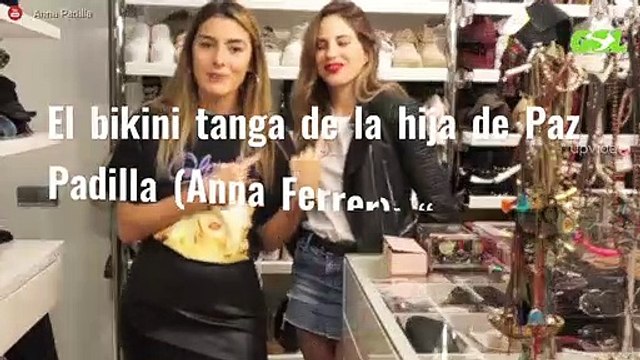 El bikini tanga de la hija de Paz Padilla (Anna Ferrer): “¡Ni María Patiño!”