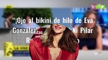“¡Ojo al bikini de hilo de Eva González!”: la foto (“¡Ni Pilar Rubio!”) del verano