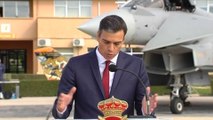 Sánchez resalta el trabajo del equipo de Ala14 del Ejército del Aire