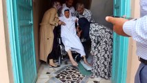Suriyeli kadının tekerlekli sandalye sevinci - ŞANLIURFA